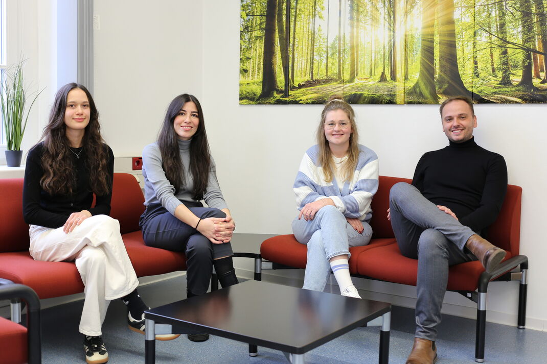 die ersten vier Talentscouts der FH Südwestfalen